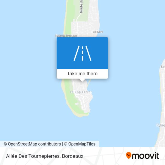 Allée Des Tournepierres map