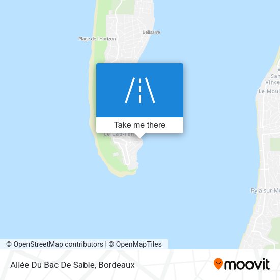 Allée Du Bac De Sable map