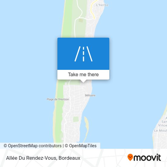 Allée Du Rendez-Vous map