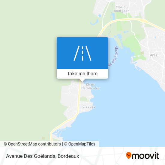 Avenue Des Goélands map