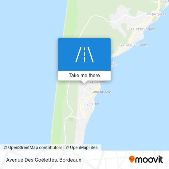 Avenue Des Goélettes map