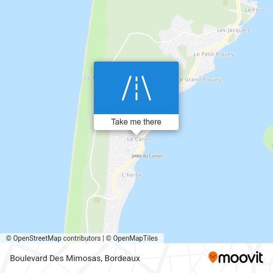 Boulevard Des Mimosas map