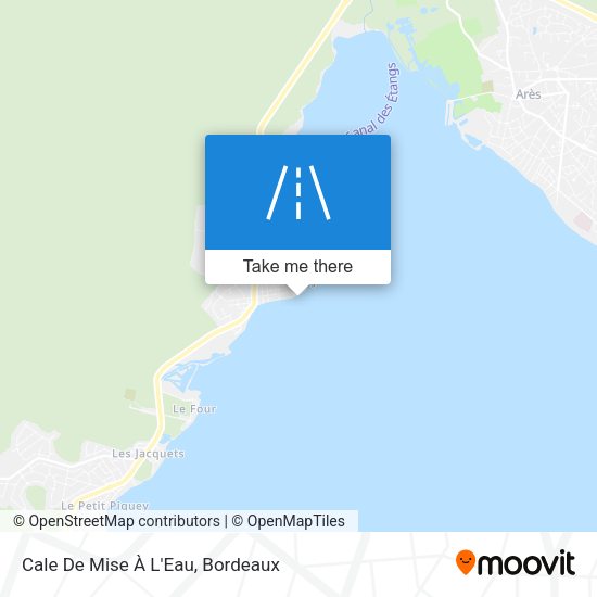 Cale De Mise À L'Eau map