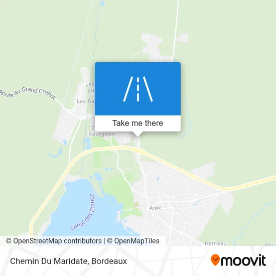 Chemin Du Maridate map