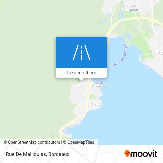 Rue De Mailloulas map