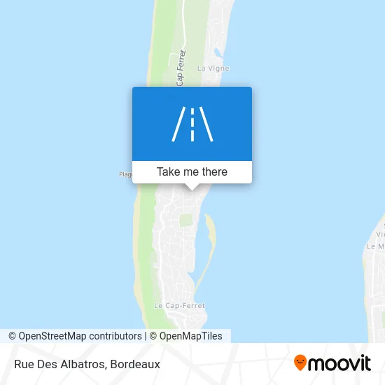 Rue Des Albatros map