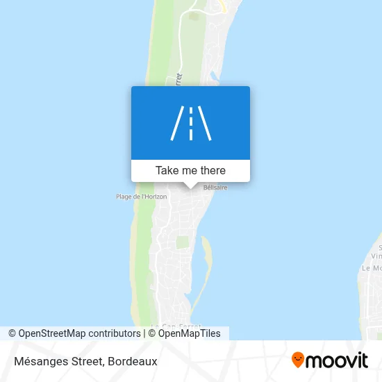 Rue Des Mésanges map