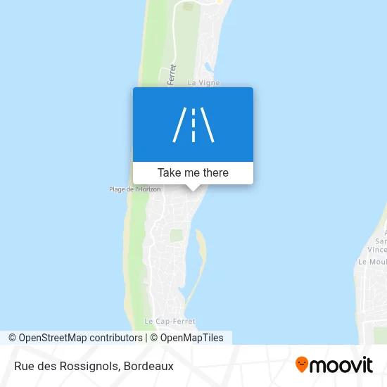 Rue Des Rossignols map