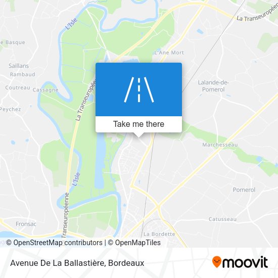 Avenue De La Ballastière map
