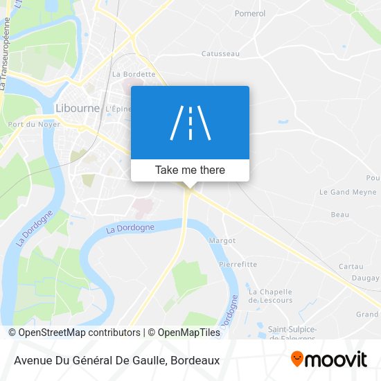 Avenue Du Général De Gaulle map