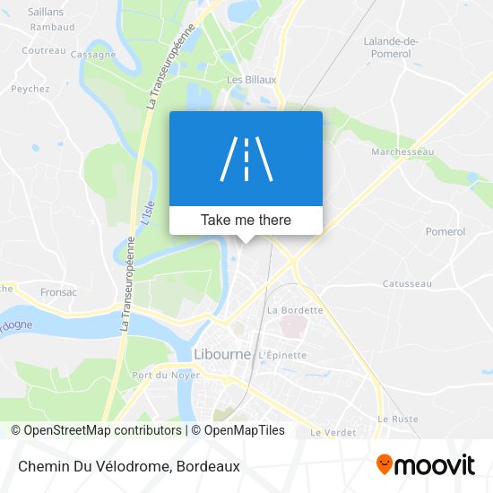 Chemin Du Vélodrome map