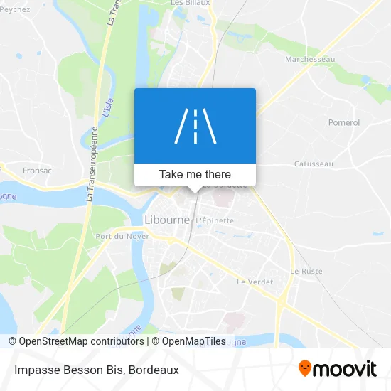 Impasse Besson Bis map