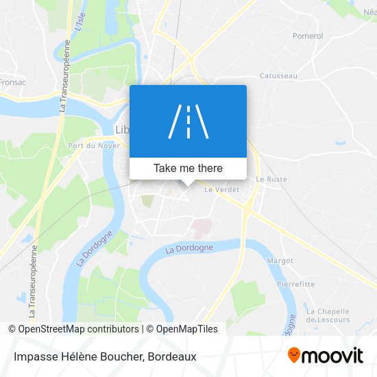 Impasse Hélène Boucher map