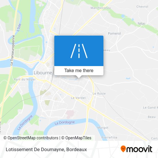 Lotissement De Doumayne map