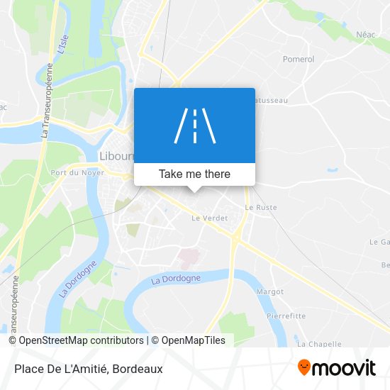 Place De L'Amitié map