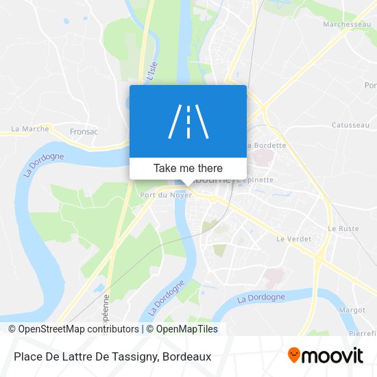 Place De Lattre De Tassigny map