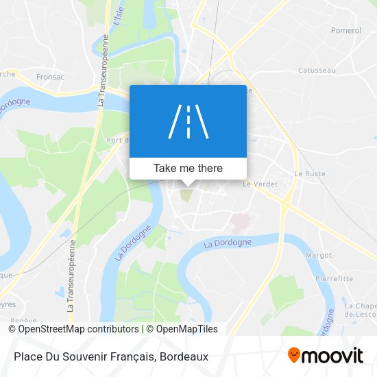 Place Du Souvenir Français map