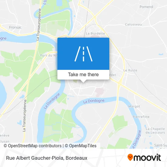 Rue Albert Gaucher-Piola map