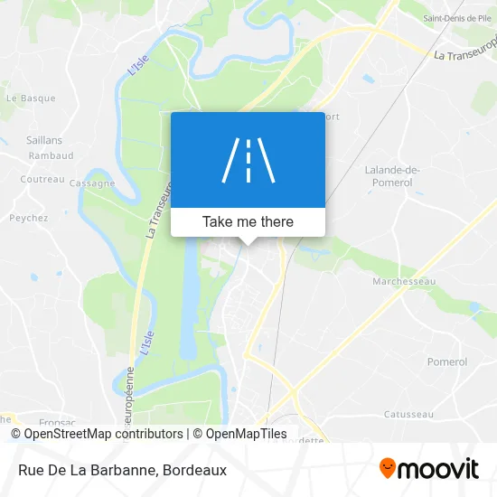 Rue De La Barbanne map