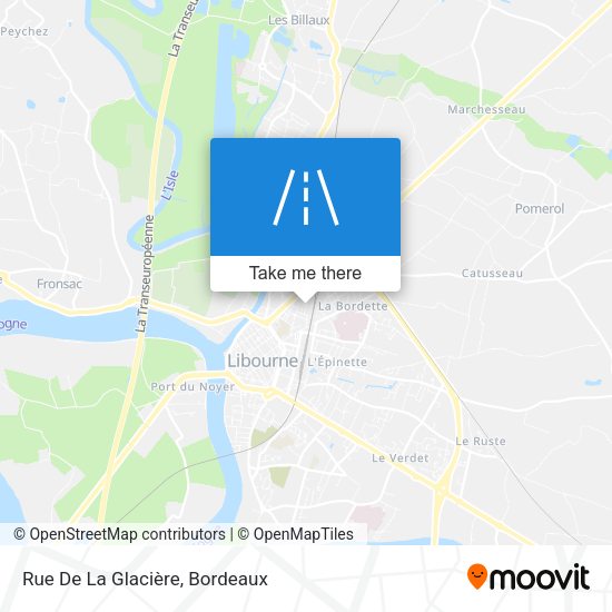 Rue De La Glacière map