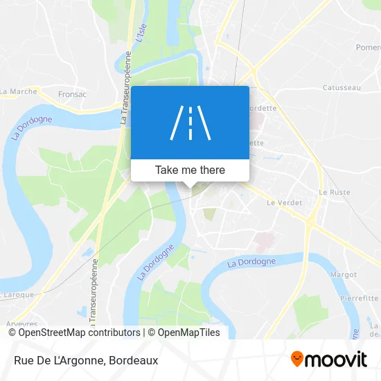 Rue De L'Argonne map