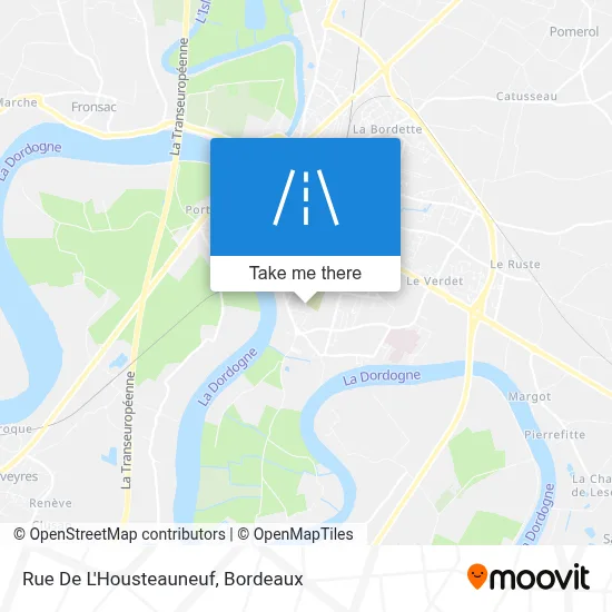 Rue De L'Housteauneuf map