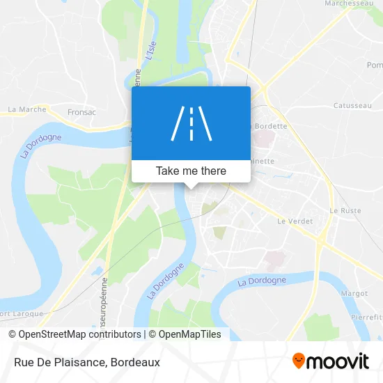 Rue De Plaisance map