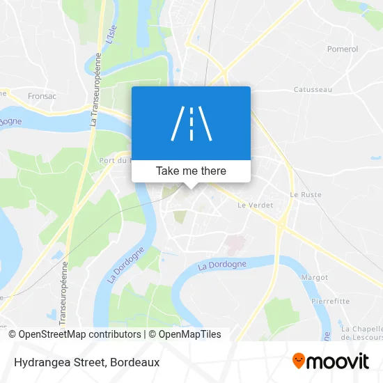 Rue Des Hortensias map