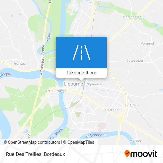 Rue Des Treilles map