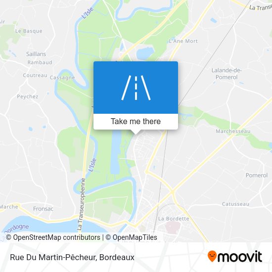 Rue Du Martin-Pêcheur map