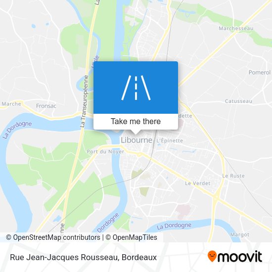 Rue Jean-Jacques Rousseau map