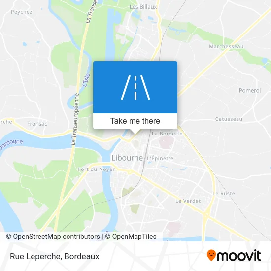 Rue Leperche map
