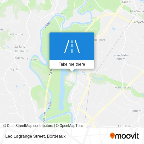 Rue Léo Lagrange map