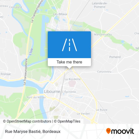 Rue Maryse Bastié map