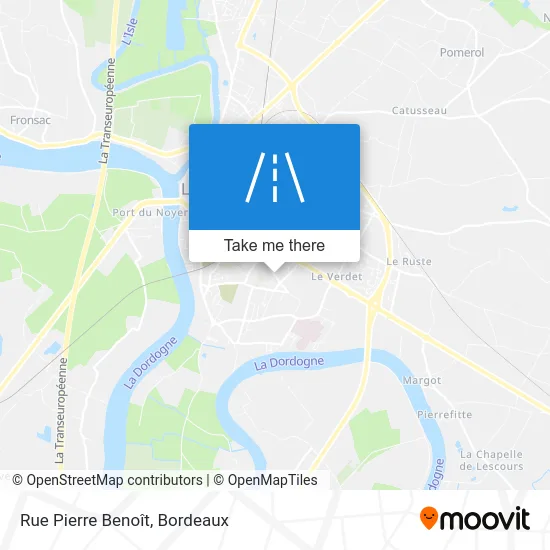 Rue Pierre Benoît map