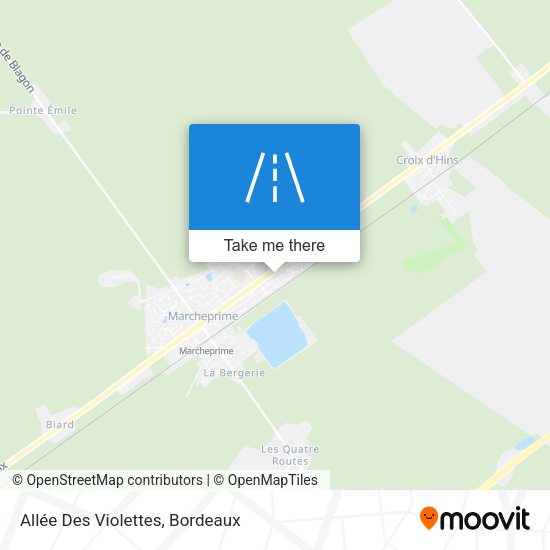 Allée Des Violettes map