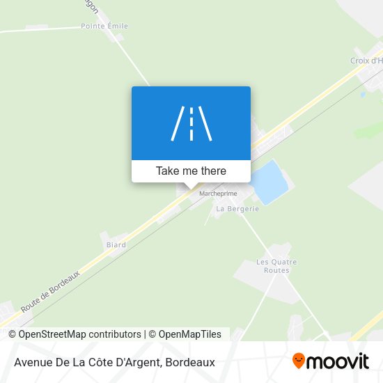 Avenue De La Côte D'Argent map