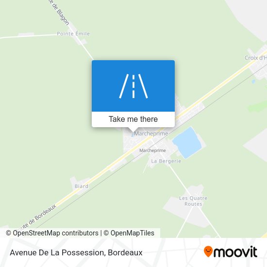 Avenue De La Possession map