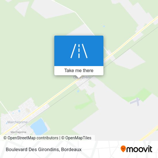 Boulevard Des Girondins map