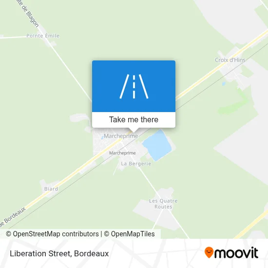 Rue De La Libération map