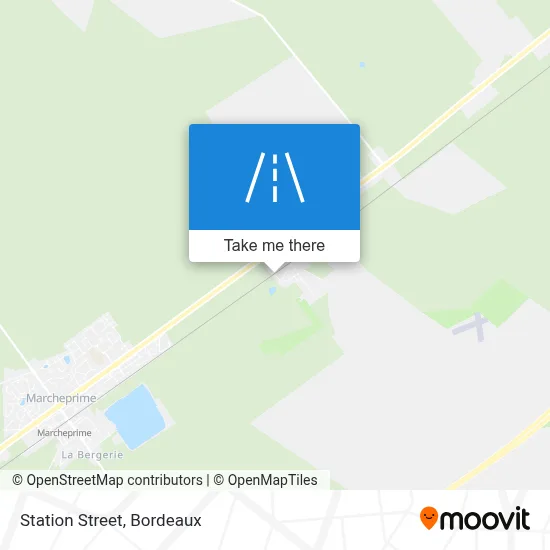 Rue De La Station map