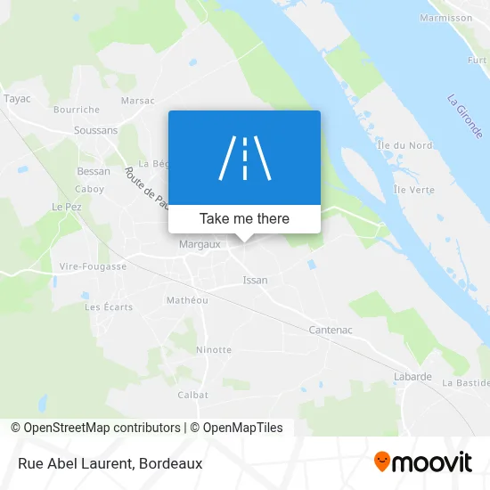 Rue Abel Laurent map