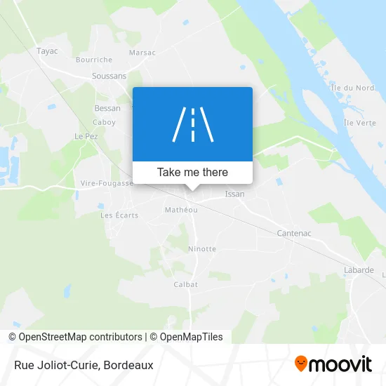 Rue Joliot-Curie map