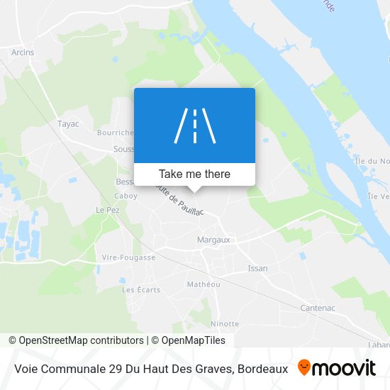 Voie Communale 29 Du Haut Des Graves map