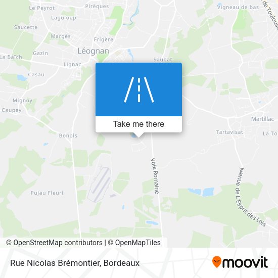 Rue Nicolas Brémontier map