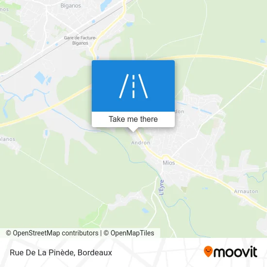 Rue De La Pinède map