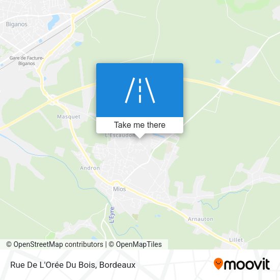 Rue De L'Orée Du Bois map