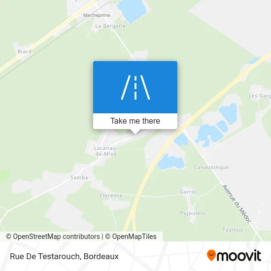 Rue De Testarouch map
