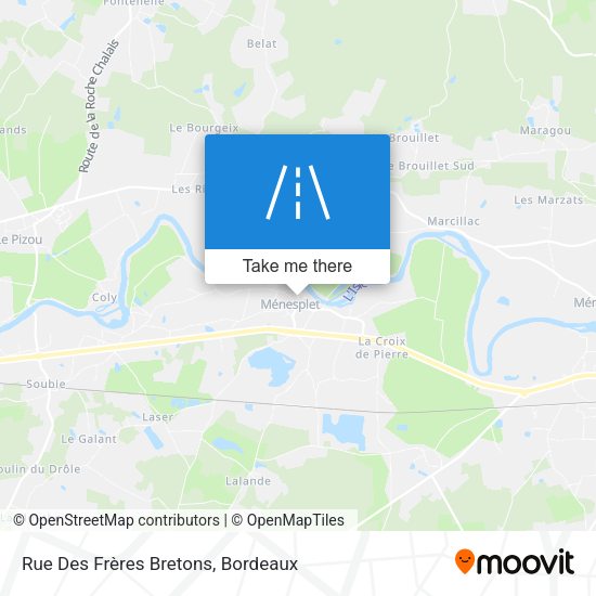 Rue Des Frères Bretons map