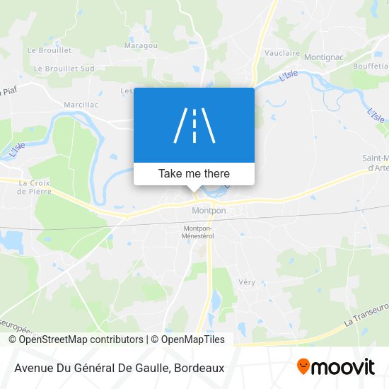 Avenue Du Général De Gaulle map